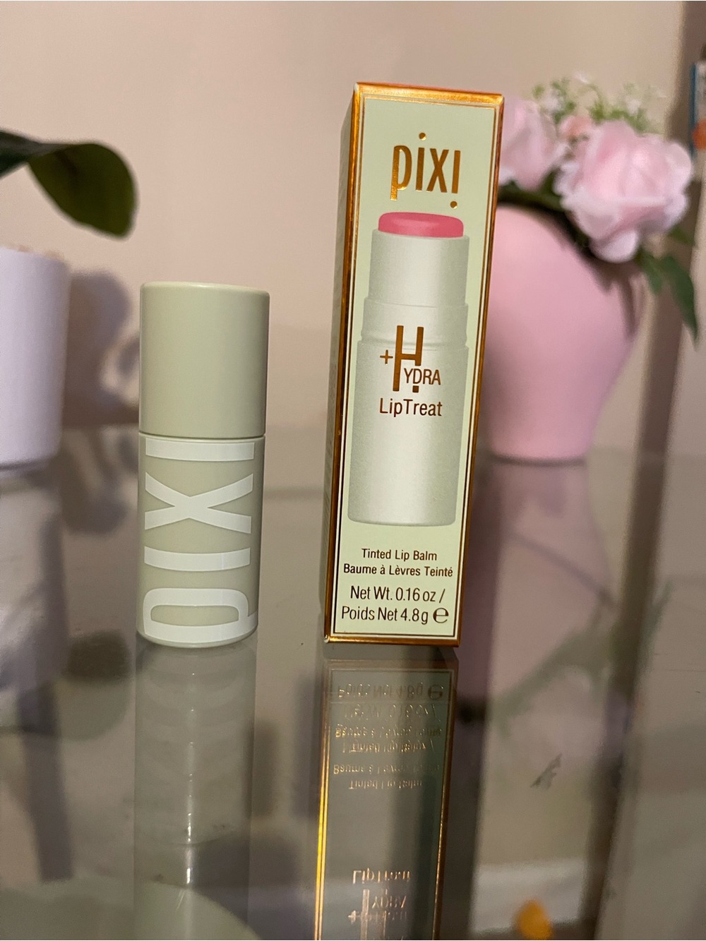 Pixi Hydra LipTreat Tinted Lip Balm — Light Pink